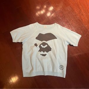 A bathing ape short sleeve crewneck